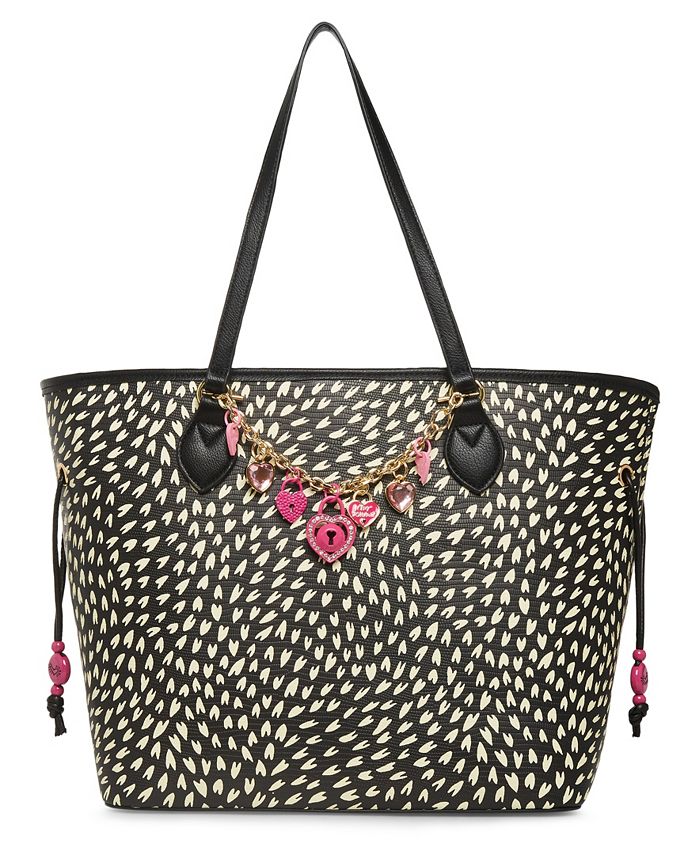 Betsey Johnson Women s Queen of Hearts Tote Bag Macy s