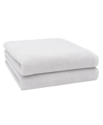 Ediree Turkish Cotton 2 Piece Bath Towel Set