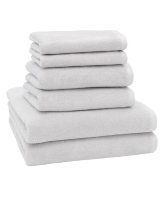 Ediree Turkish Cotton 6 Piece Bath Towel Set