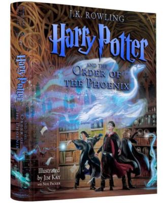 Barnes & Noble Harry Potter and the Order of the Phoenix: The Illustrated Edition (Harry Potter, Book 5) (Illustrated edition) by J. K. Rowling