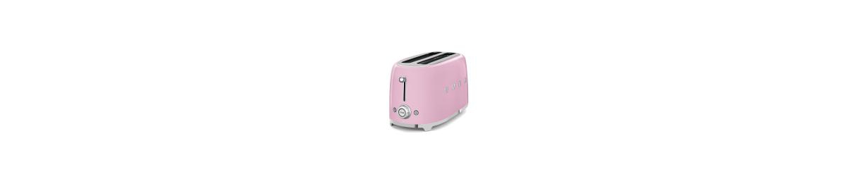 Smeg 4-slice Toaster In Pink