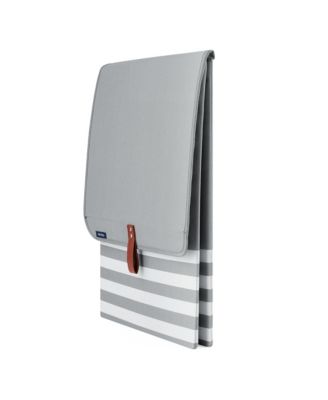 Folded Hamper with Lid Stripe