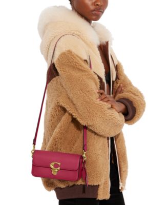 COACH Glovetanned Leather Studio Convertible Baguette Bag