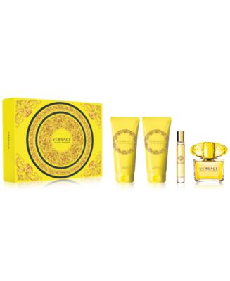 Versace yellow discount diamond set