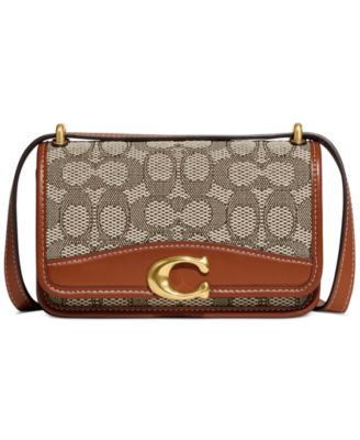 COACH - Signature Textile Jacquard Bandit Crossbody