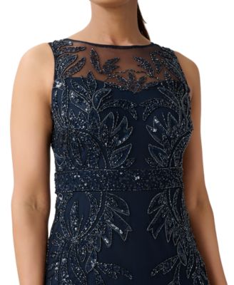 Adrianna by Adrianna Papell Beaded Gown