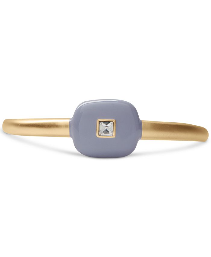 Lucky Brand GoldTone Pavé Color Square Cuff Bracelet Macy's