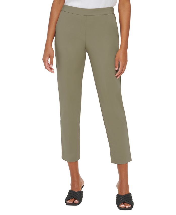 Calvin klein skinny crepe pants cheap