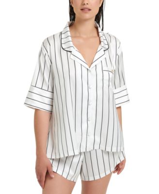 Bluebella - Women's Alma Striped Short Pajamas Set