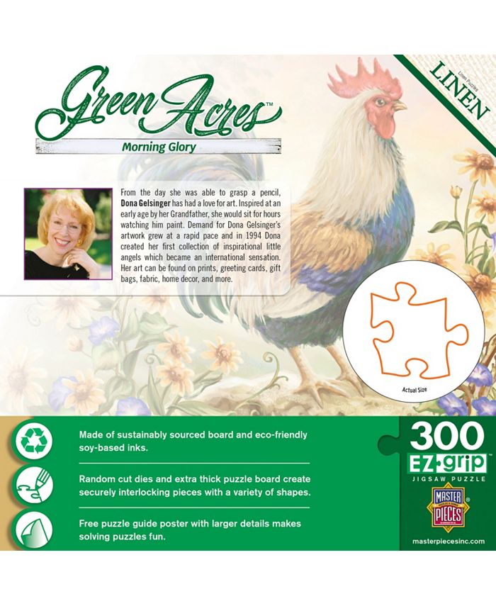 MasterPieces Puzzles Green Acres Morning Glory 300 Piece Adult Jigsaw