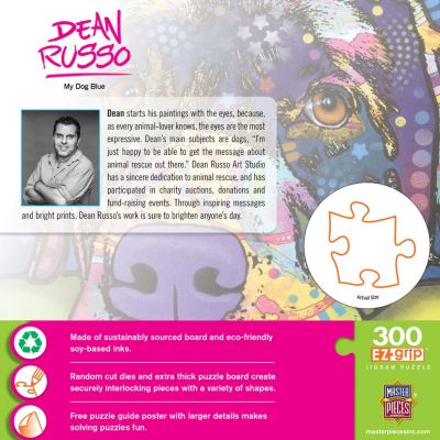 MasterPieces Dean Russo - My Dog Blue 300 Piece EZ Grip Jigsaw Puzzle