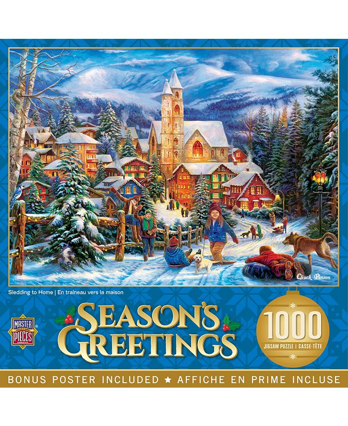MasterPieces Puzzles Masterpieces 1000 Piece Christmas Jigsaw Puzzle