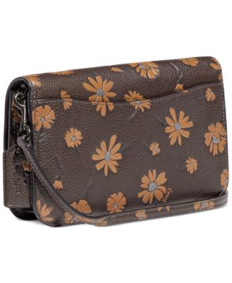 COACH Floral Printed Leather Hayden Convertible Crossbody  Coach crossbody hayden floral print main image 0