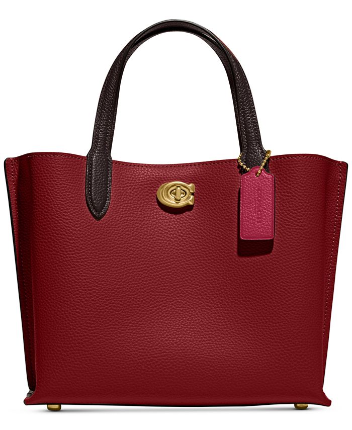 Macys coach tote bags on sale