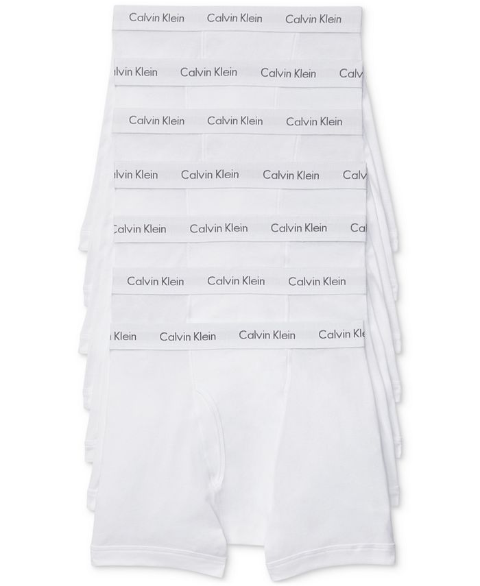 Calvin Klein Men's 7-Pack Classic Logo Boxer Briefs Underwear - Macy's