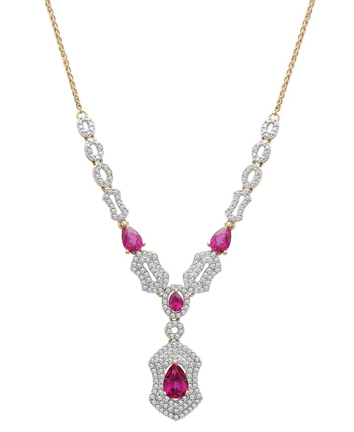 Macys shop ruby necklace