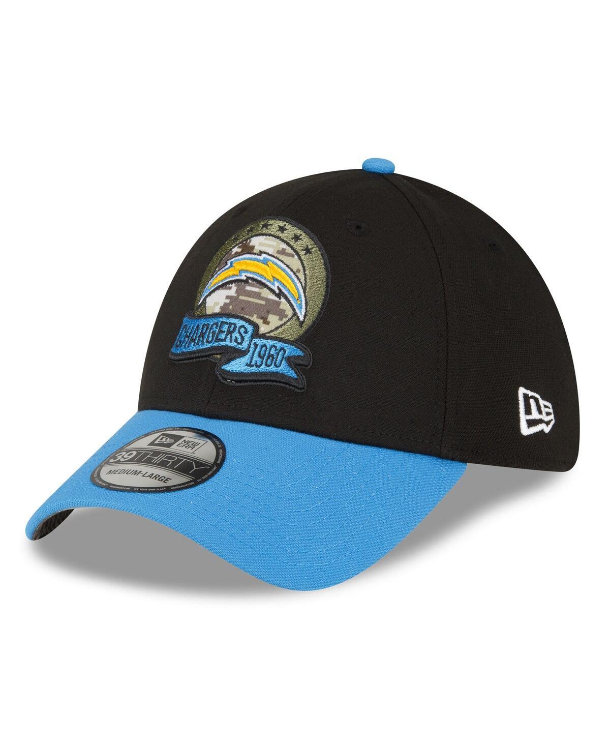 Men's New Era Blue Los Angeles Chargers 2022 Salute To Service 39THIRTY Flex Hat - Blue