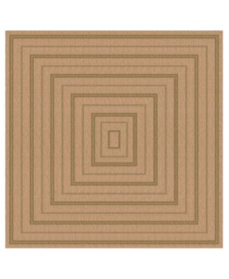 Sahara Multi Border Area Rug
