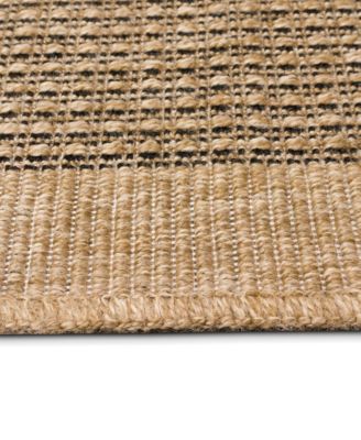 Sahara Texture Border Area Rug