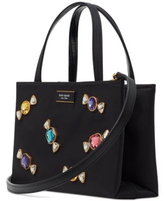 kate spade new york Sam Icon Candy Gem Embellished Nylon Small Tote