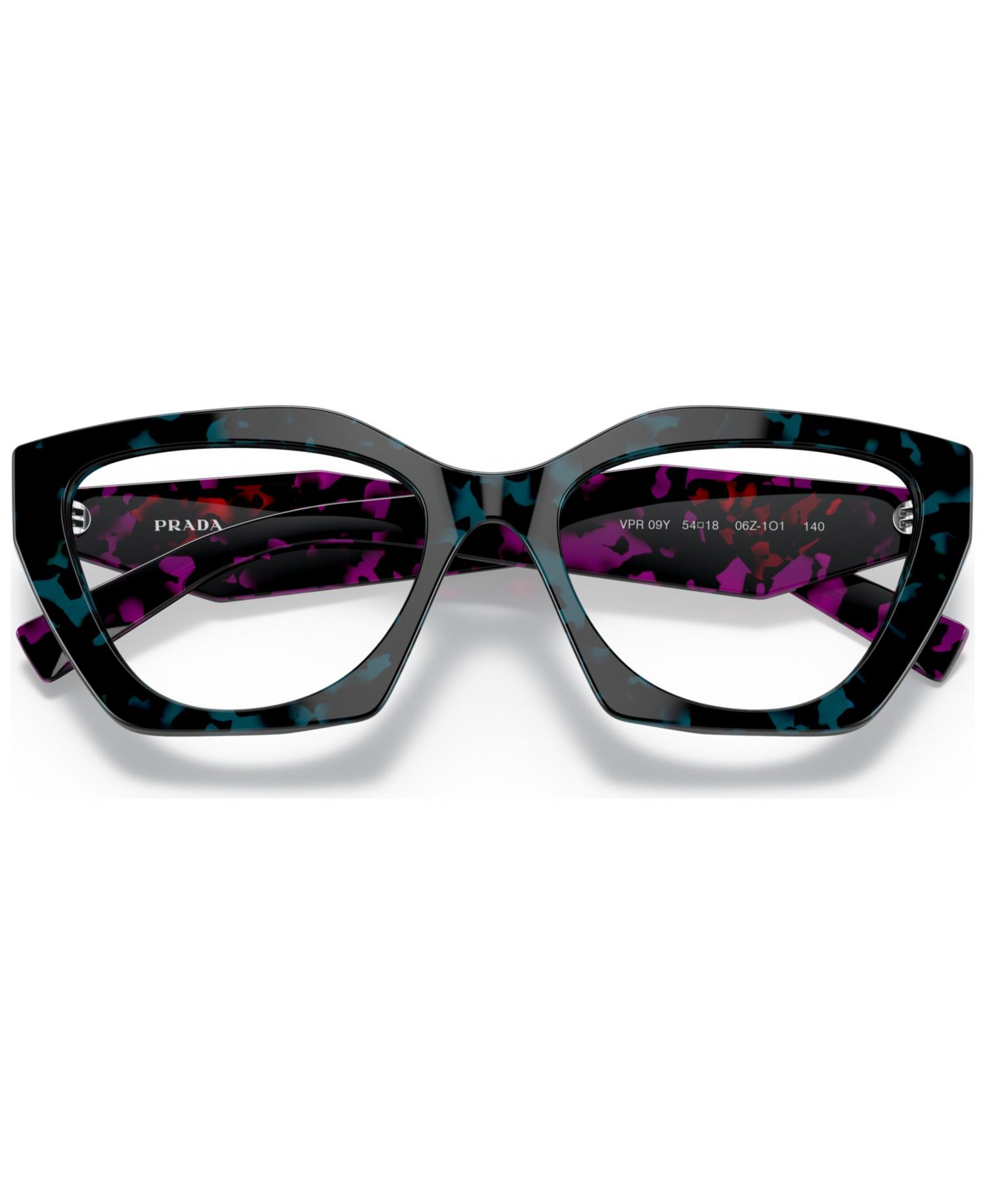 Woman Irregular Plastic PR 09YV Eyeglasses