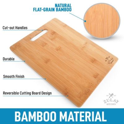 Bamboo Wooden Cutting Boards – Premium 3-Piece Set Cutting Board Set
