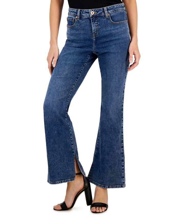INC International Concepts Women's Flare-Leg Jeans, Created for Macy's ...