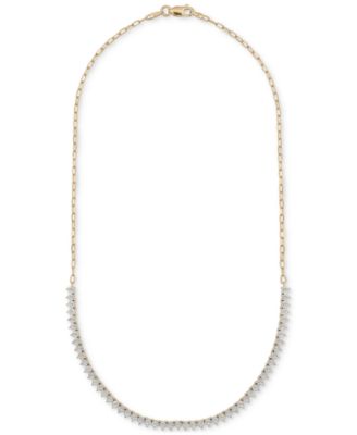 Diamond 16" Collar Necklace (1 ct. t.w.), Created for Macy's