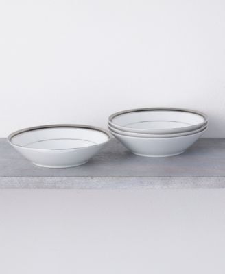 Austin Platinum Set of 4 Soup Bowls, 7.50", 12 oz.