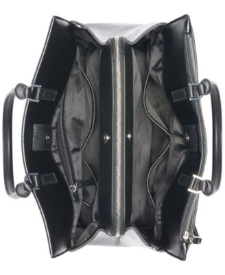 Becky Turnlock Triple Compartment Convertible Tote