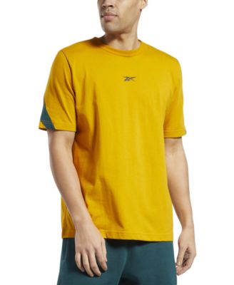 Reebok - Men's Relaxed-Fit Crewneck Vector Logo Short-Sleeve T-Shirt