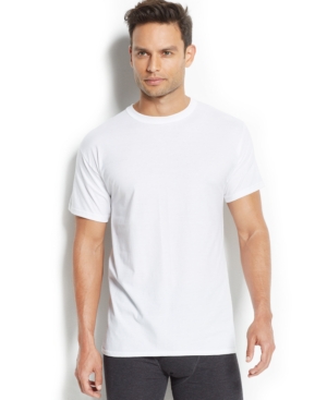 hanes men's x-temp performance crew-neck Undershirt 4-pack