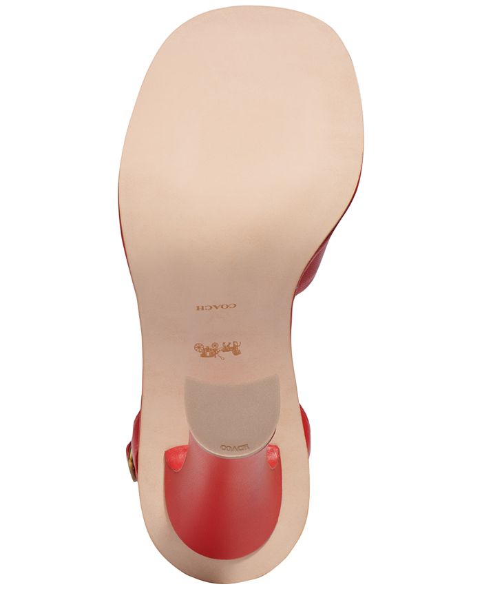 COACH Women's Quincey Puffy Dress Sandals & Reviews Sandals Shoes