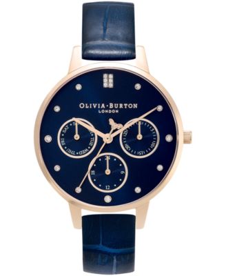 Olivia Burton Multicolor Artificial Leather Dress Watch