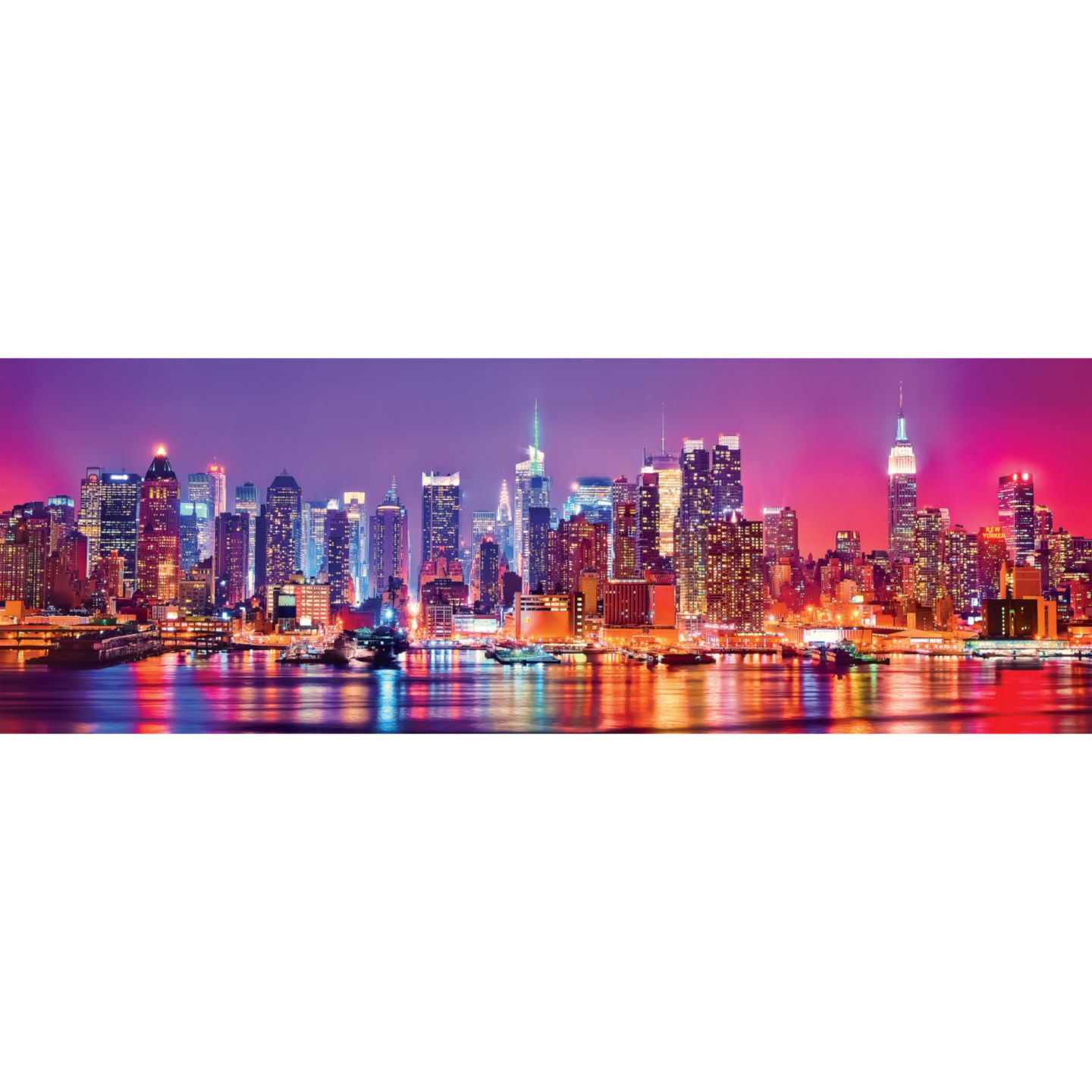 Детский пазл MasterPieces Puzzles MasterPieces New York City 1000 Piece Panoramic Jigsaw Puzzle, цвет: Разноцветный — фото 2