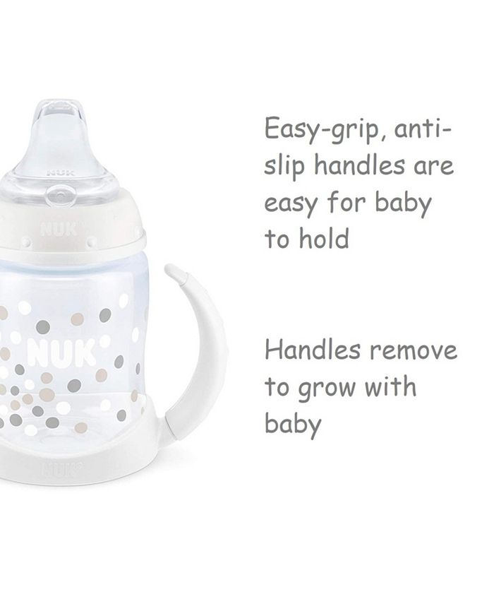 NUK Learner Sippy Cup, removable handles, 5oz, Dots Macy's