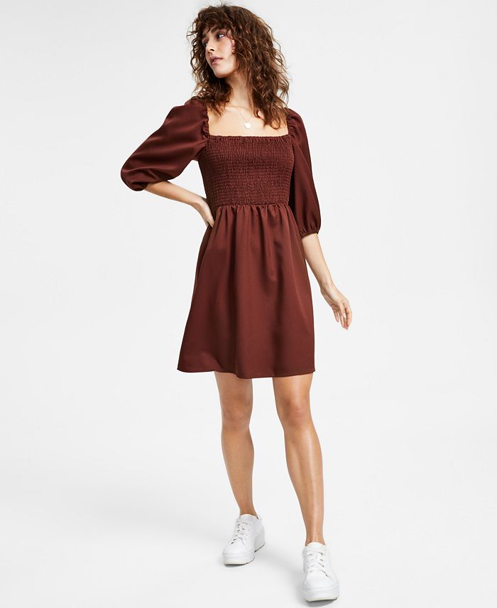 Macy's off the clearance shoulder dress