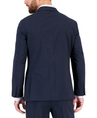 Mens Modern-Fit Bi-Stretch Fall Suit