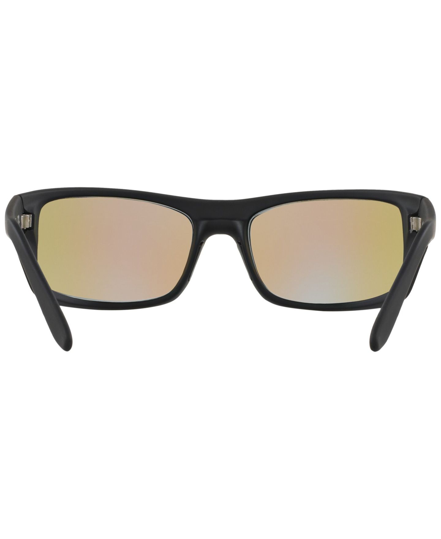 Женские солнцезащитные очки Maui Jim Peahi Polarized Sunglasses, 202 Blue Hawaii Collection, цвет: Чёрный матовый / Синий — фото 8