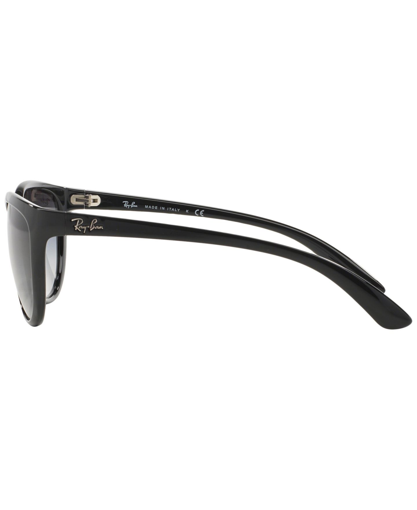 Женские солнцезащитные очки Ray-Ban Emma Sunglasses, RB4167, цвет: Чёрный — фото 3