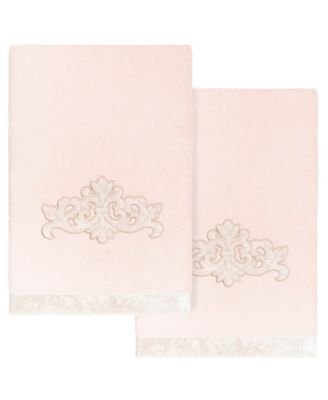 Turkish Cotton May Embellished 2-Pc. Bath Towel Set
