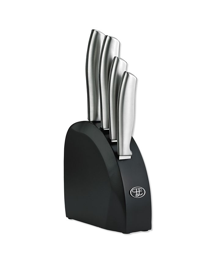 Hampton Forge 5 Piece Kobe Utility Cutlery Block Set In Cb