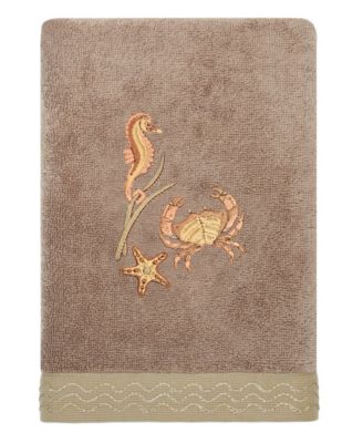 Turkish Cotton Aaron Embellished 3-Pc. Bath Towel Set