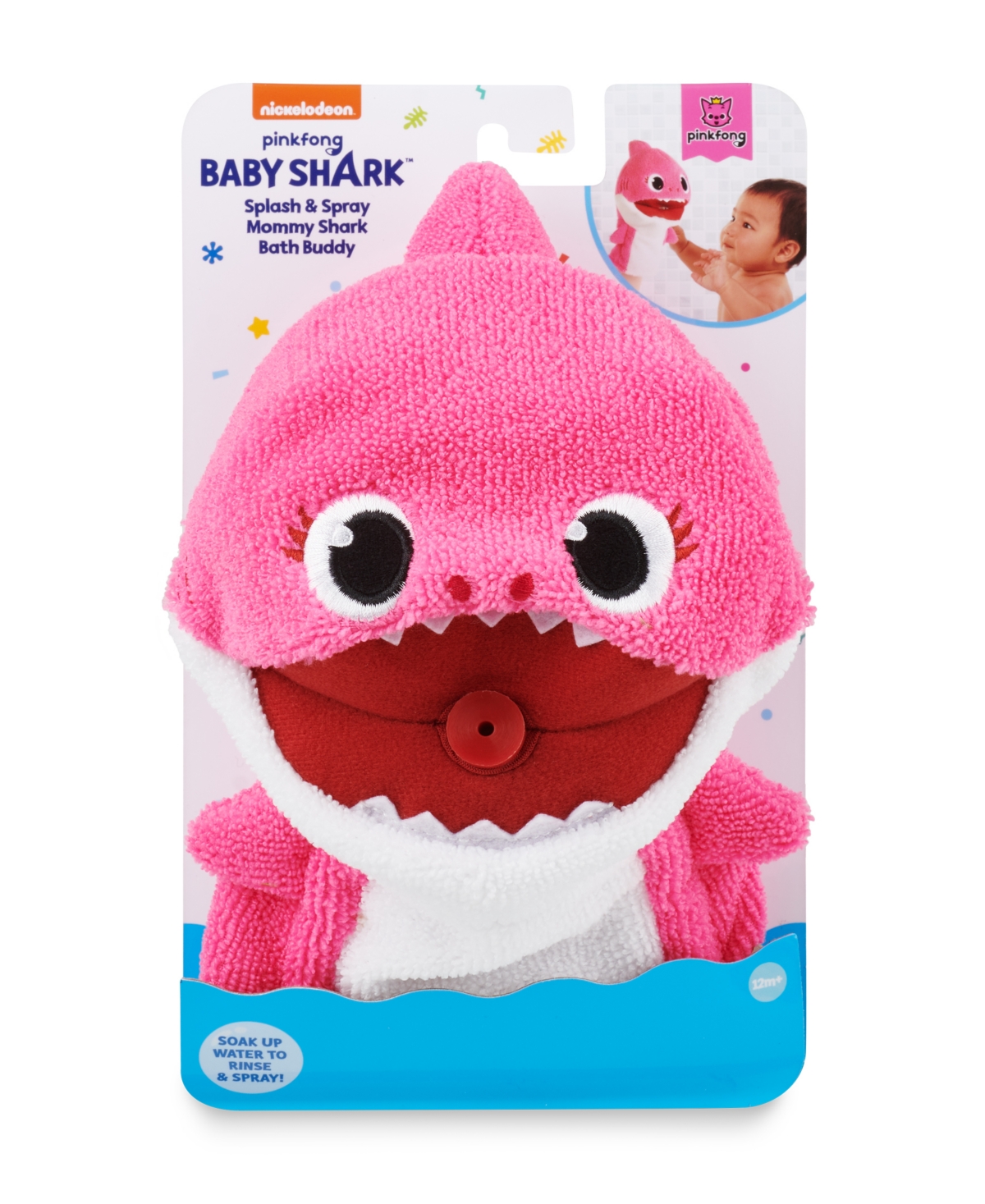 Shop Baby Shark Macy's Pinkfong  Official Splash And Spray Mommy Shark Bath Buddy By Wowwee In Multicolor