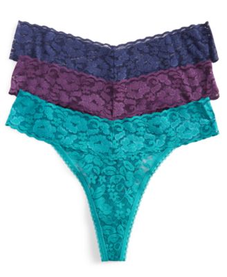 I.N.C. International Concepts - Women's 3-Pk. Lace Thong Underwear 100138008