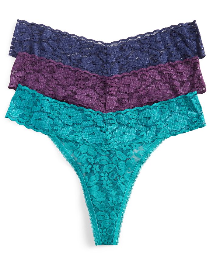 I.N.C. International Concepts Women's 3-Pk. Lace Thong Underwear, Created  for Macy's - Macy's