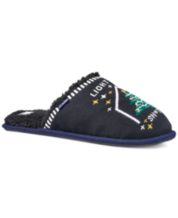 Macys mens house discount slippers