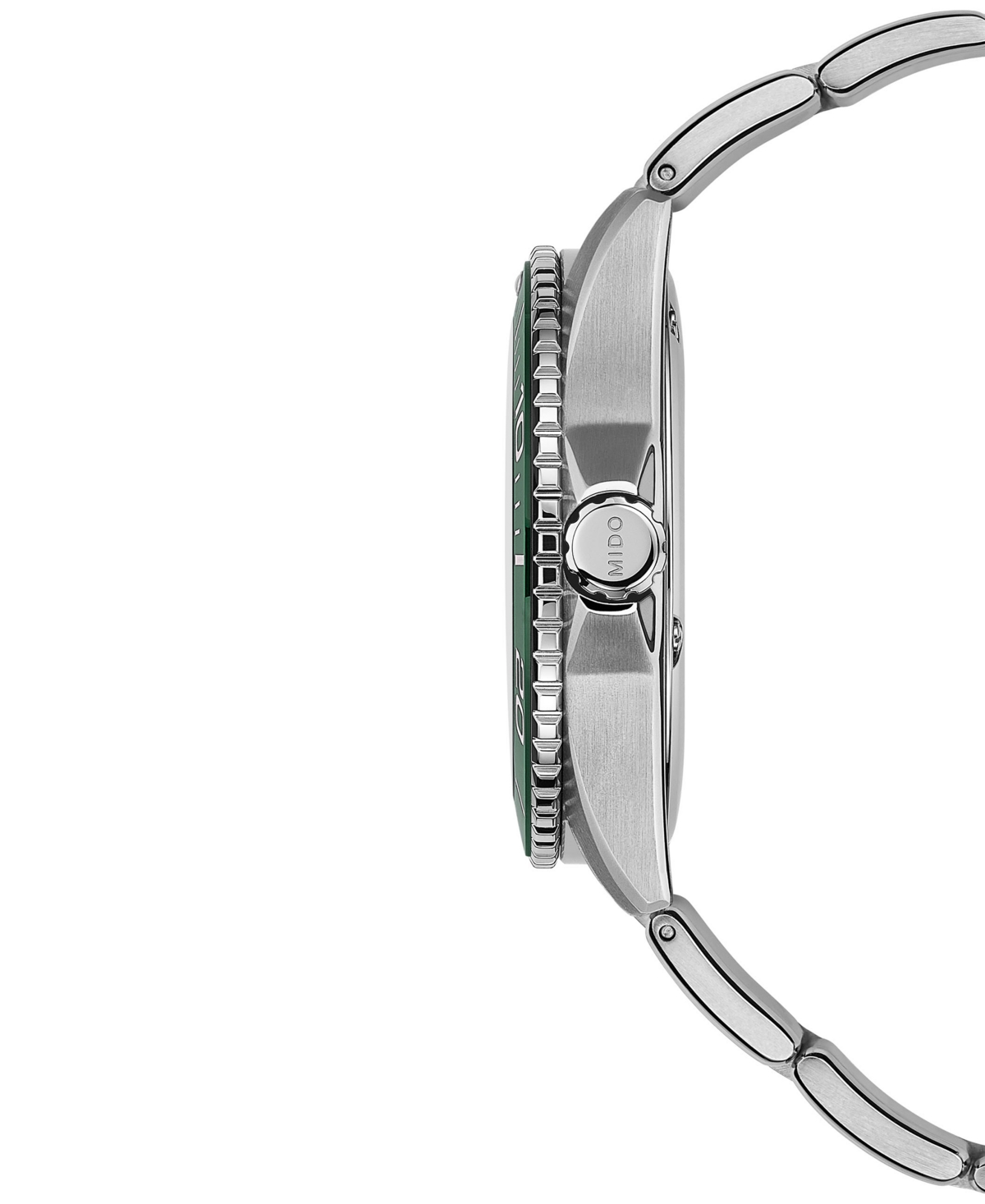 Shop Mido Men's Swiss Automatic Ocean Star Stainless Steel Bracelet Watch 43mm In Silver