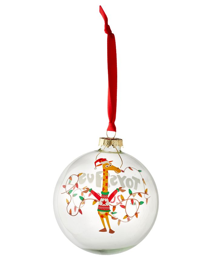 TOYS R US Holiday 2022 Glass Ball Ornament, Created for You by Toys R