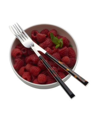 Mikasa Tortoise Pattern 16 Piece Flatware Set